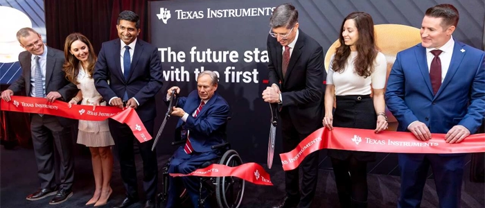 Texas Instruments Rfab Promo TI starts production at new 300mm semiconductor fab in Texas