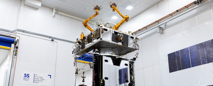 Northrop integrates spacecraft for space robotic servicing system