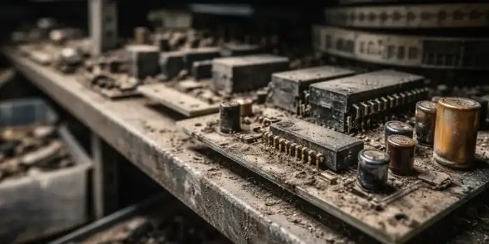 Old-dustry-electronics