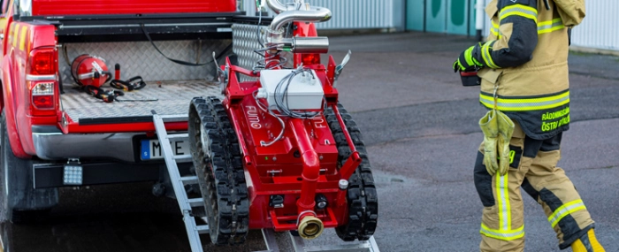 Fumo-fire-fighting-robot