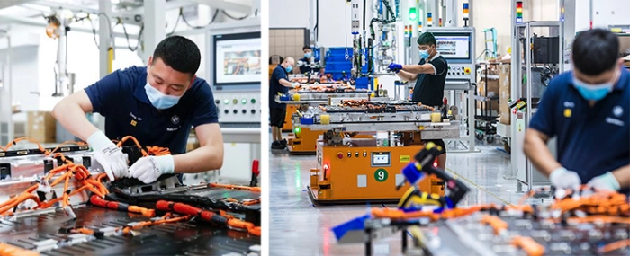 Production-of-batteries-China