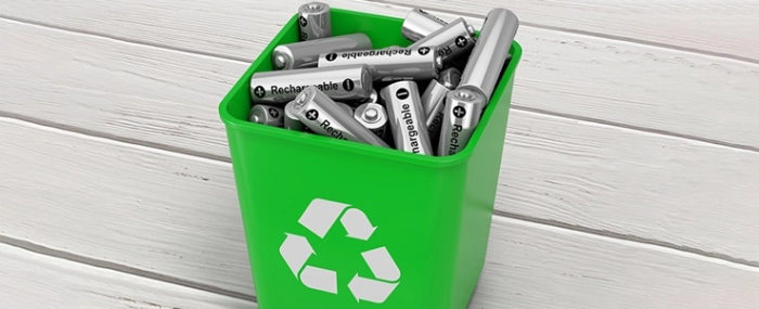 Battery-recycling