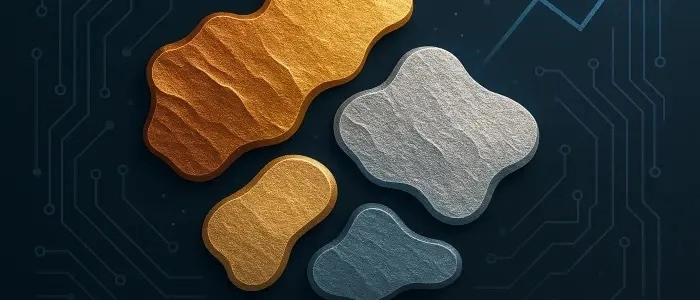 Gold-silver-copper-pallad