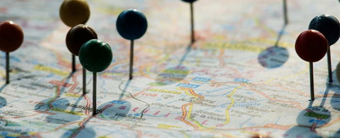 pins-on-map