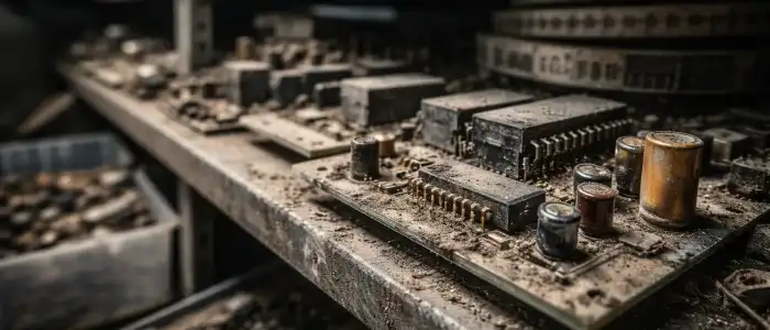 Old-dustry-electronics